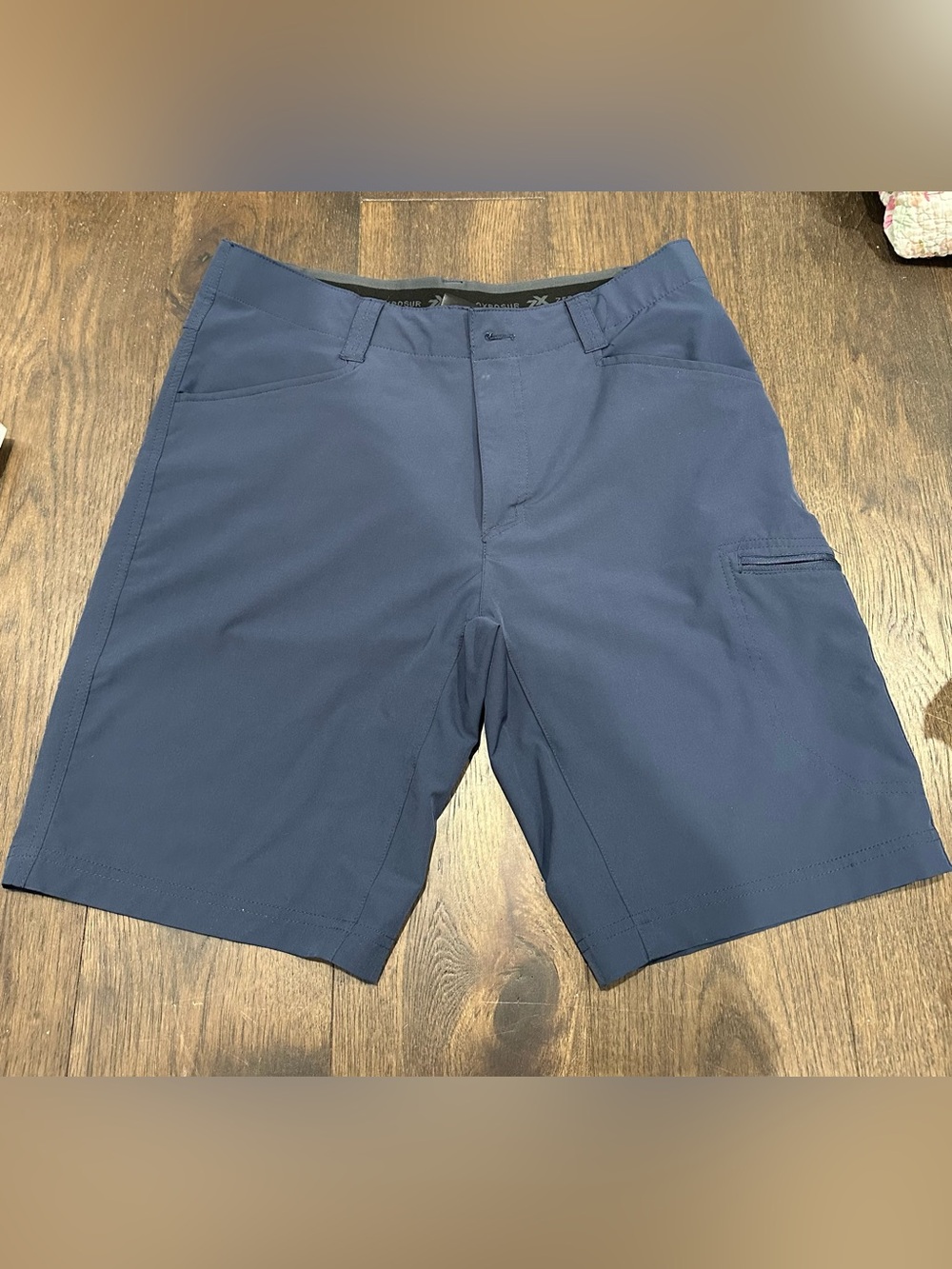 ZeroXposur Men's Hybrid Shorts in Navy Blue